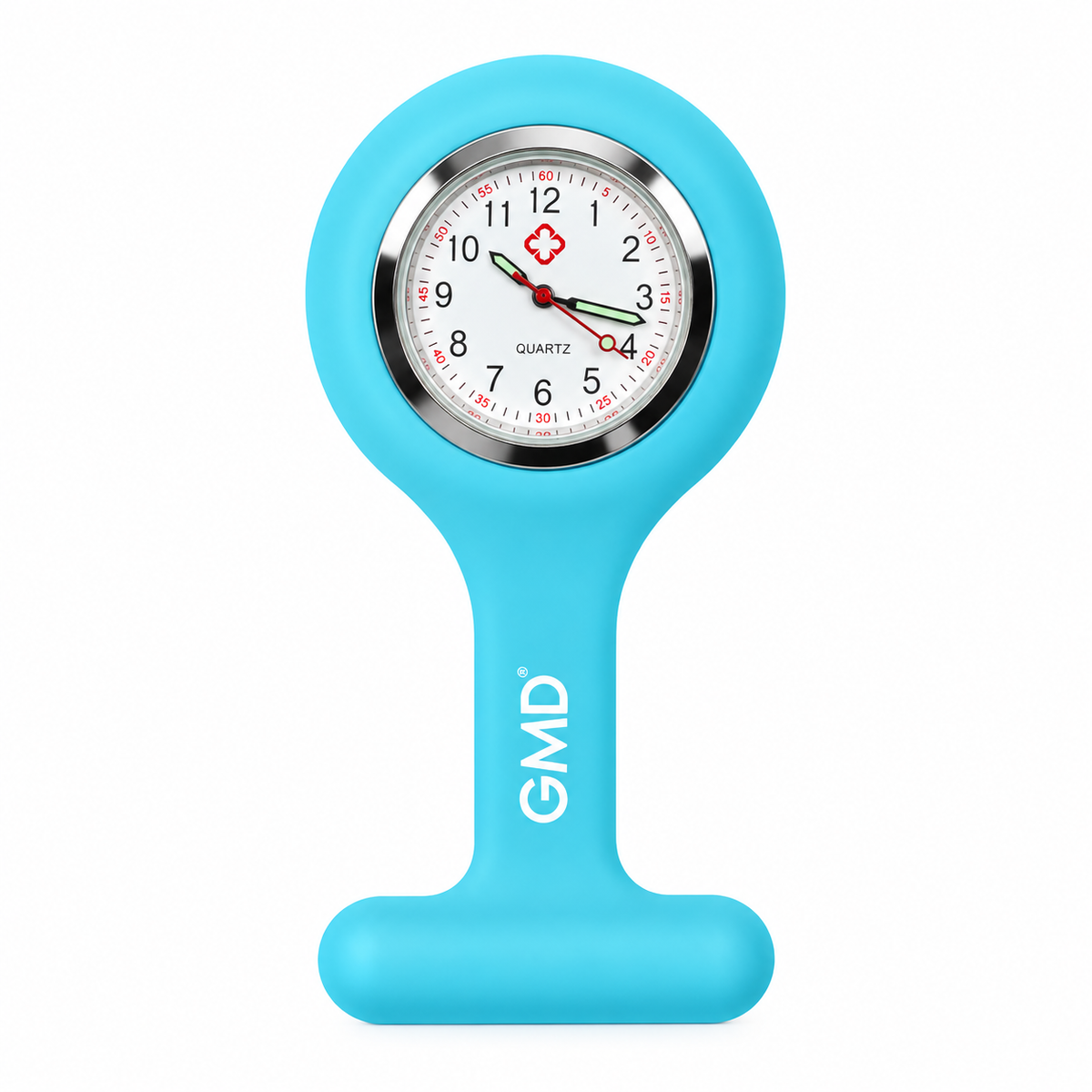 Reloj GMD color azul cielo, modelo GMD-RJ-ST13, diseñado para brindar practicidad y comodidad durante el uso diario.