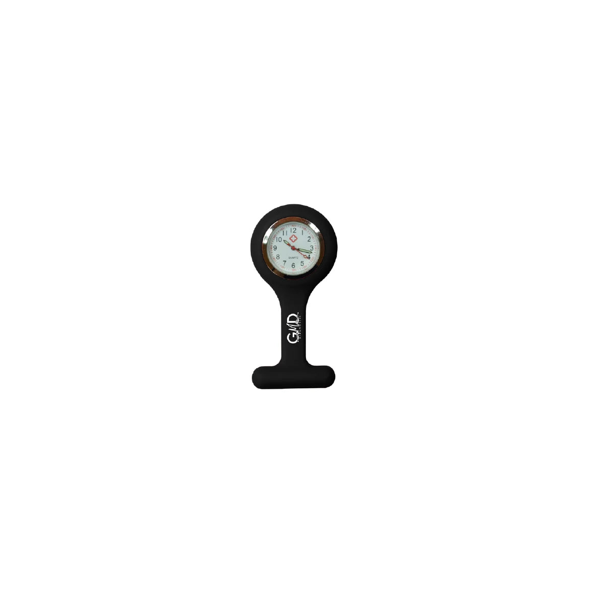 Reloj deportivo GMD en color negro, modelo GMD-RJ-ST20, con pantalla digital y correa de silicona resistente.
