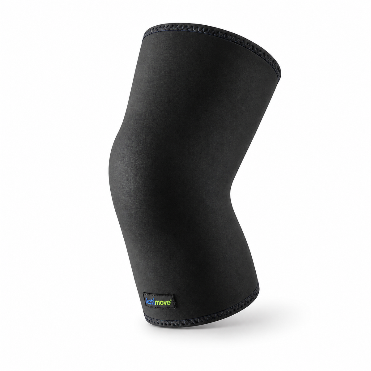 Rodillera patelar deportiva Actimove Sports Edition talla L, diseñada para brindar soporte, estabilidad y comodidad en la rodilla durante la actividad física.