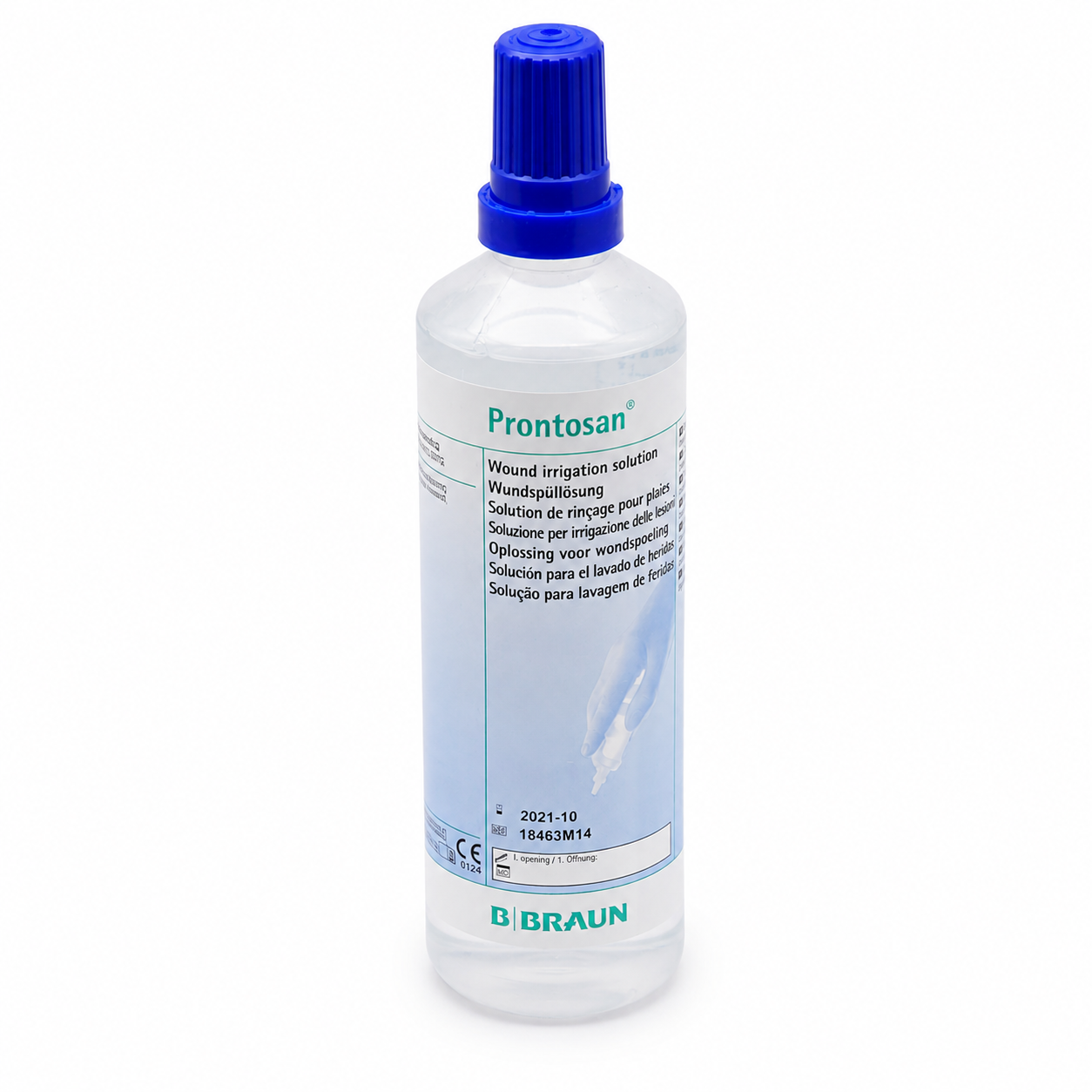Solución Prontosan 350 ml B. Braun para irrigación y lavado de heridas con polihexanida y undecilenamidopropil betaína