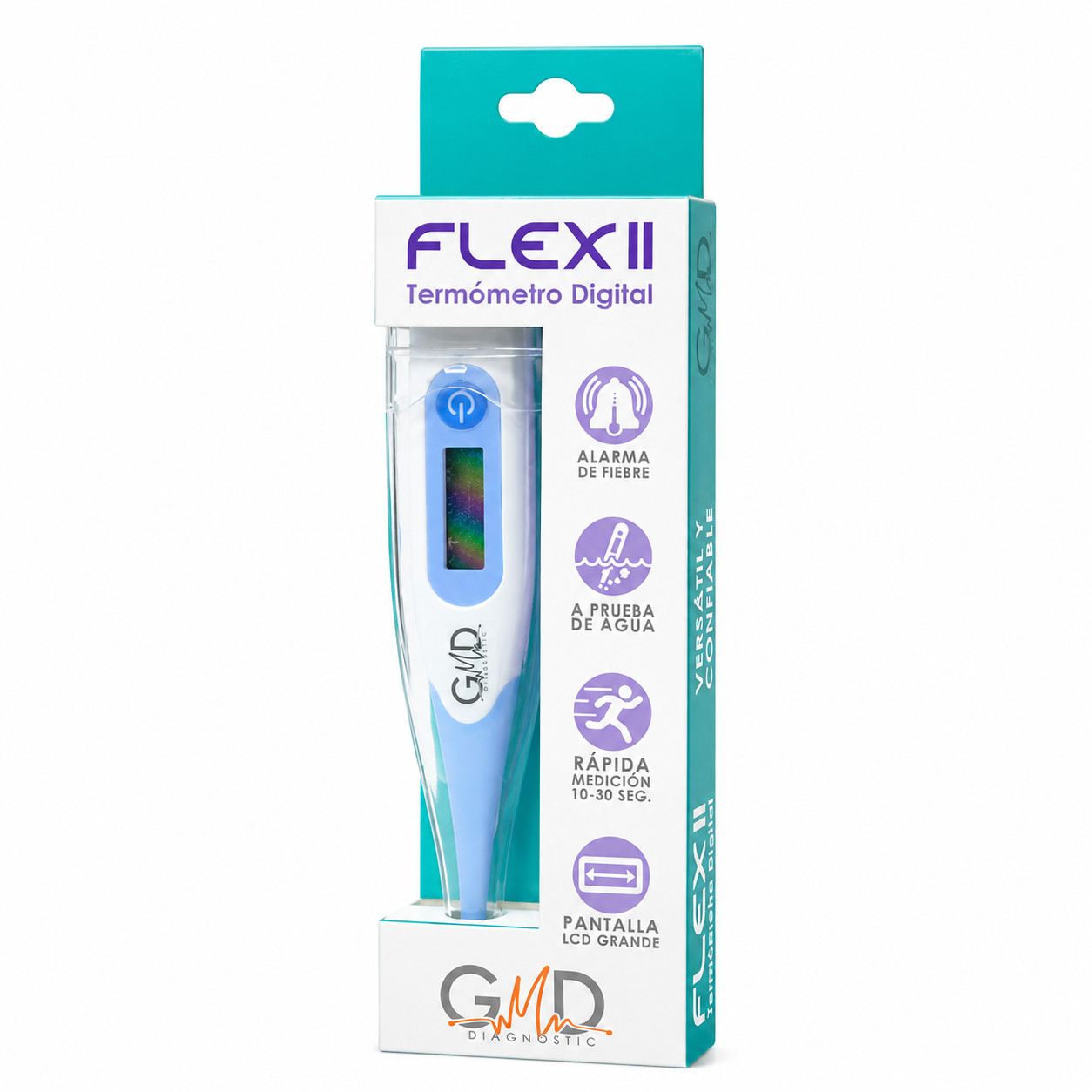 Termómetro Digital Flex II LCD Punta Flexible GMD-FD-33