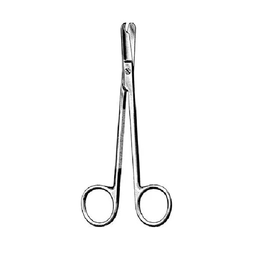 Tijera Litauer de 14 cm, modelo 03302910, con mango ergonómico y hojas de acero inoxidable, ideal para uso clínico.