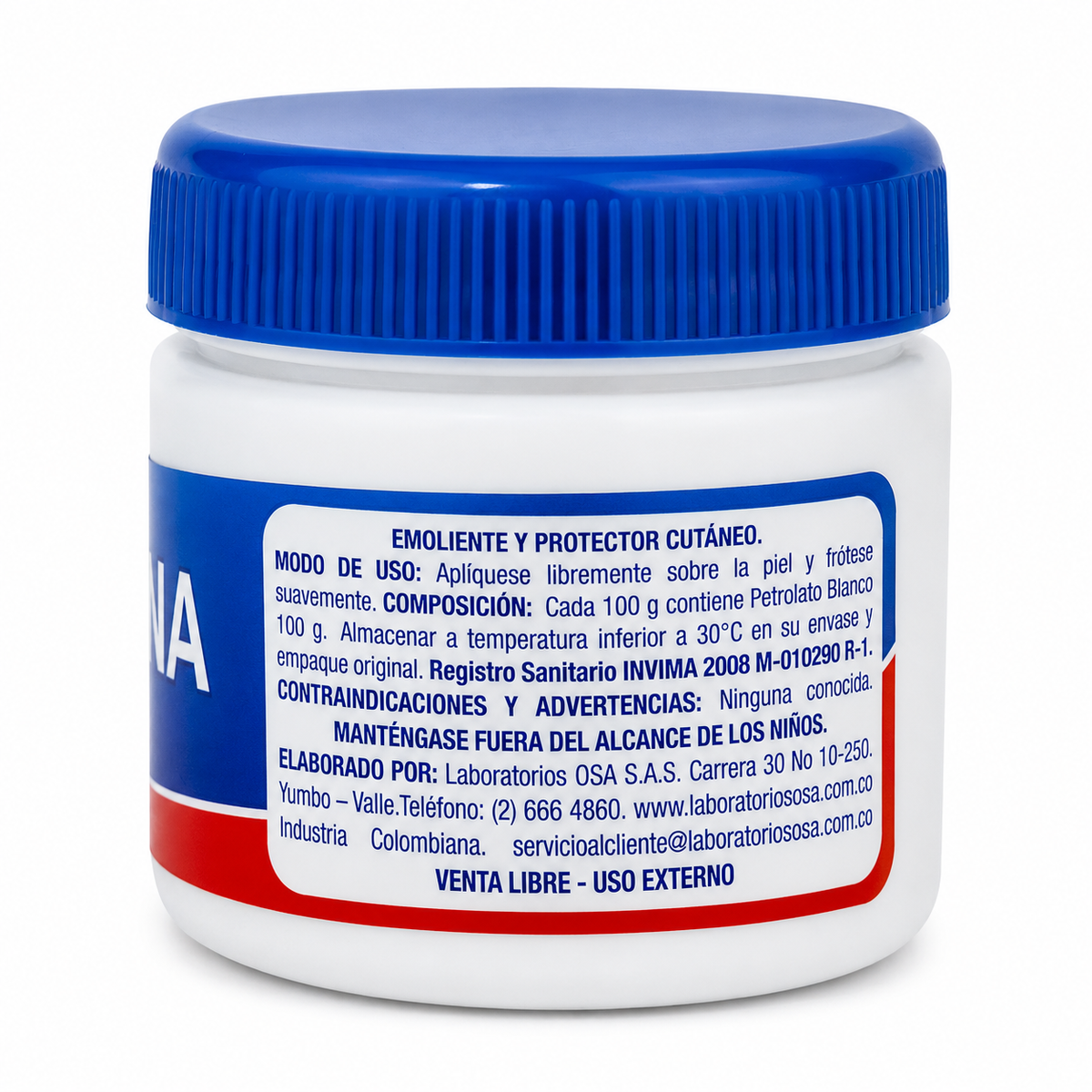 Vaselina Pura OSA 45g - Hidratación y Protección