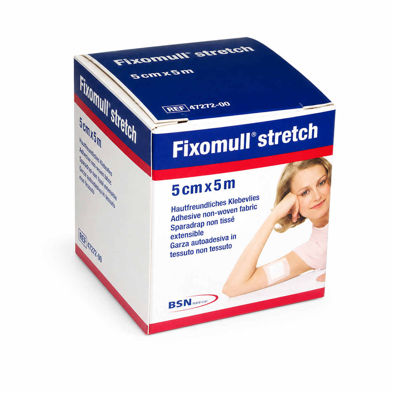 Fixomull Stretch 5cm x 5m - Venda Adhesiva Elástica