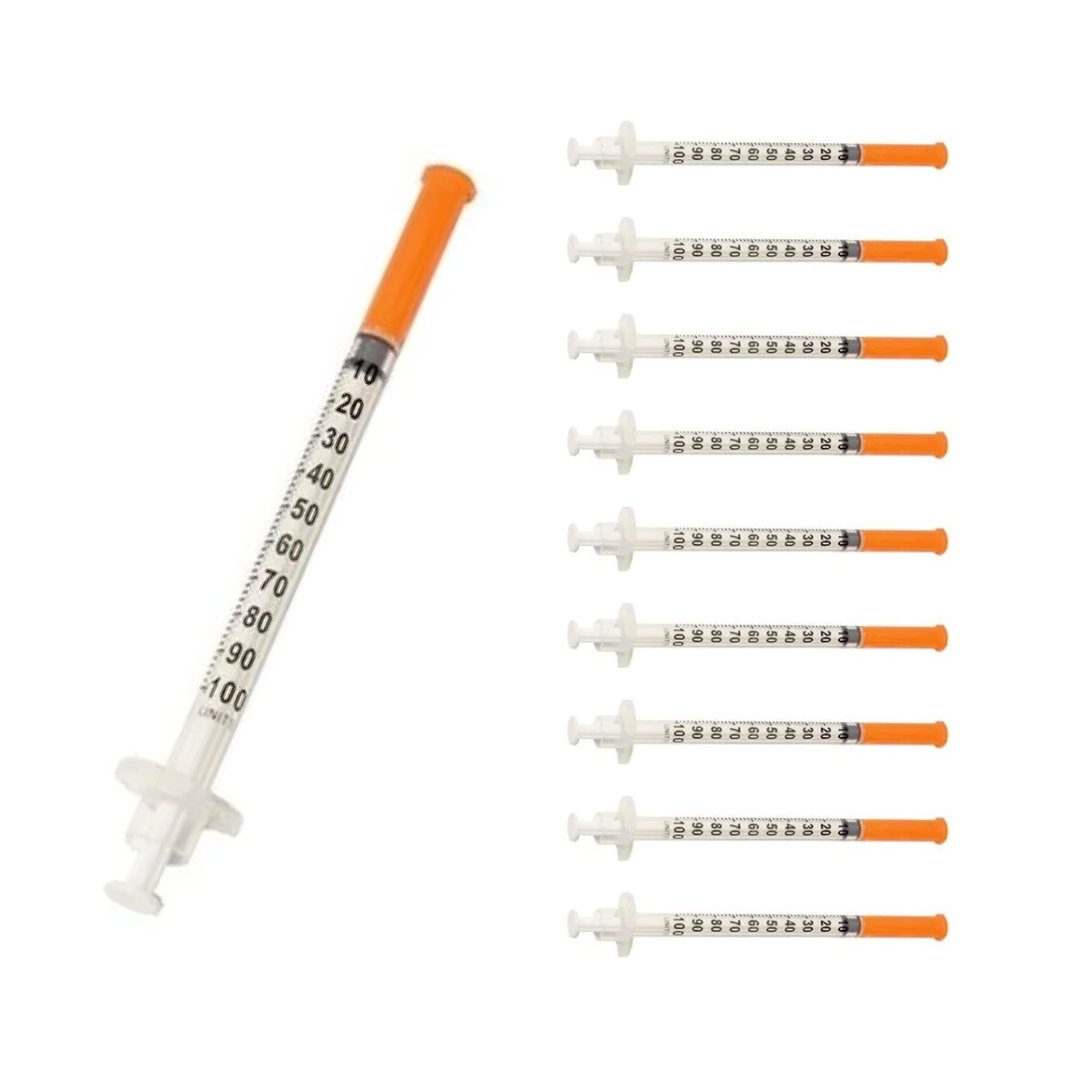 Jeringa B.D 1ml Autocontenida Insulina 10 Und 324918