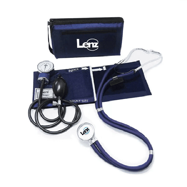 Kit De Tensiómetro Y Fonendoscopio Navy - Lenz