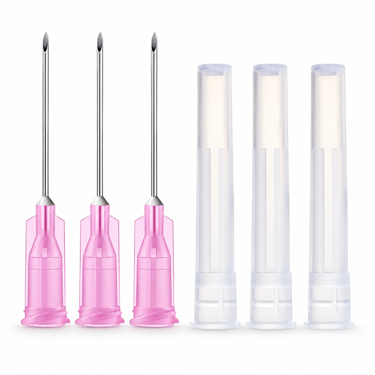 Aguja Desechable 18G Life Care - Caja de 100 Unidades