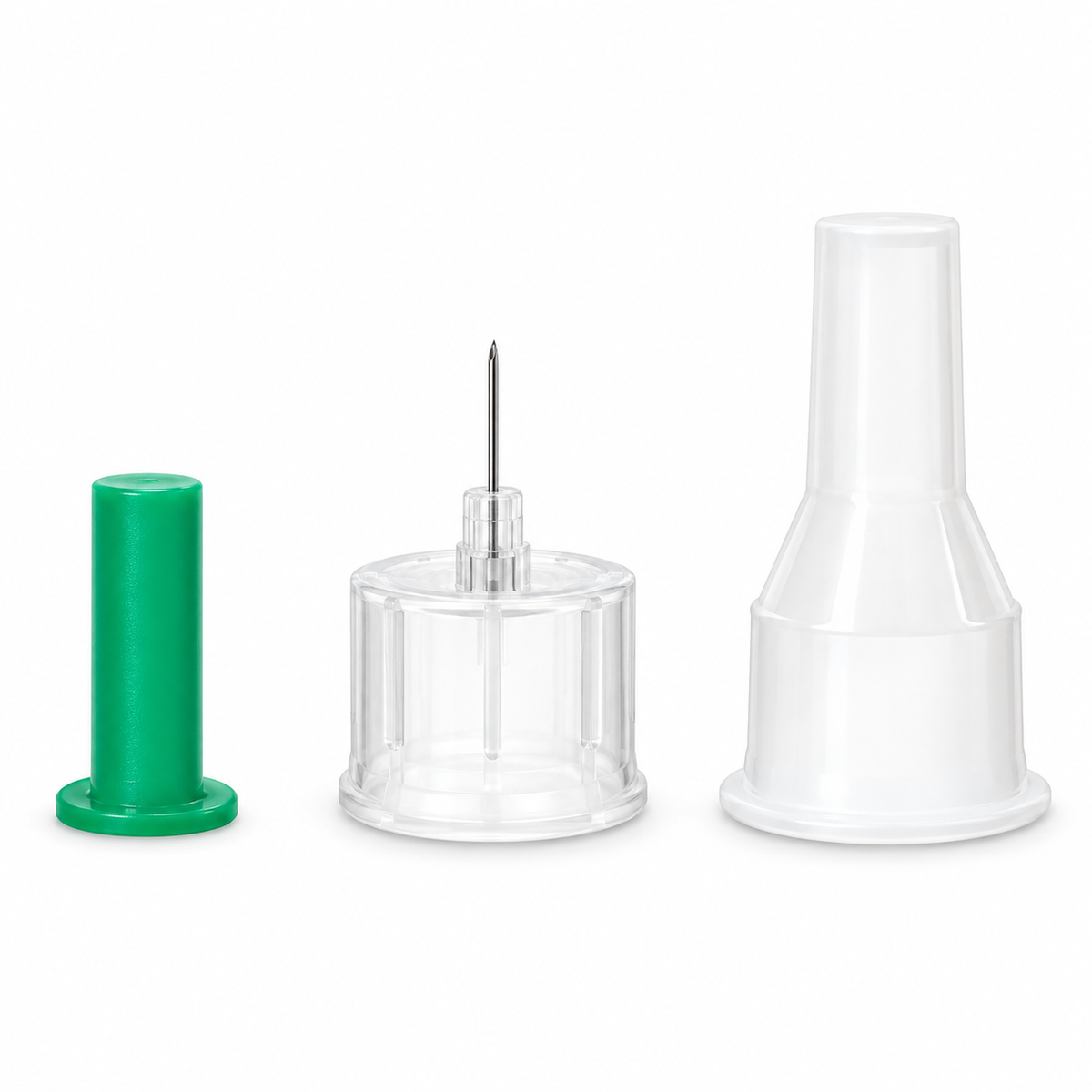 Aguja para insulina BD Ultra-Fine Nano de 4 mm y calibre 32G, referencia 320489, diseñada para uso con plumas de insulina compatibles.