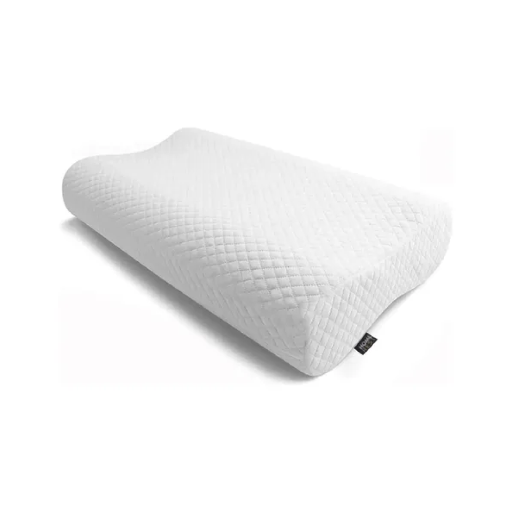 Almohada cervical anatómica Relax Time 32x61 cm diseñada para soporte ergonómico del cuello y descanso confortable
