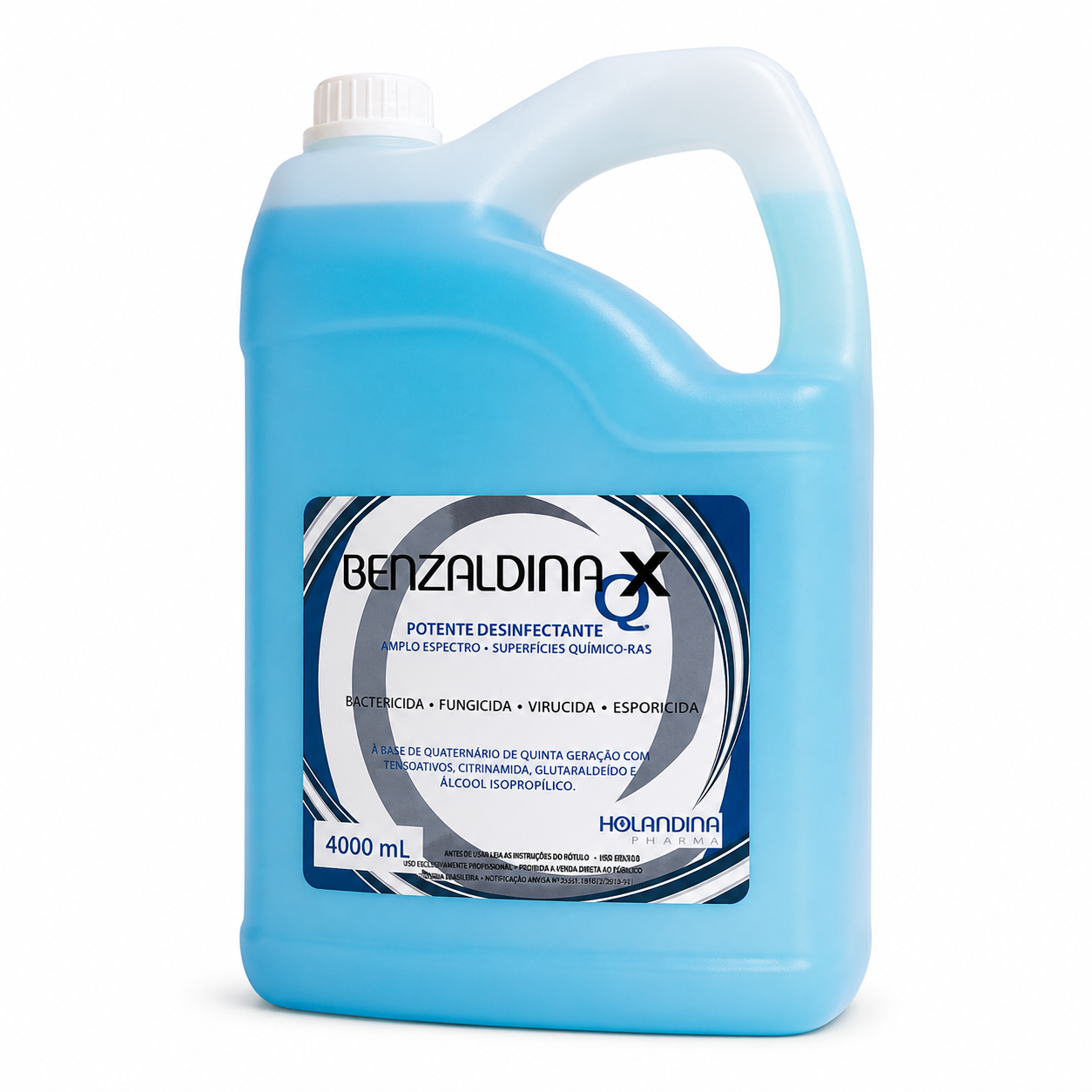 Benzaldina QX Bactericida-Fungicida 4000ml - Holandina