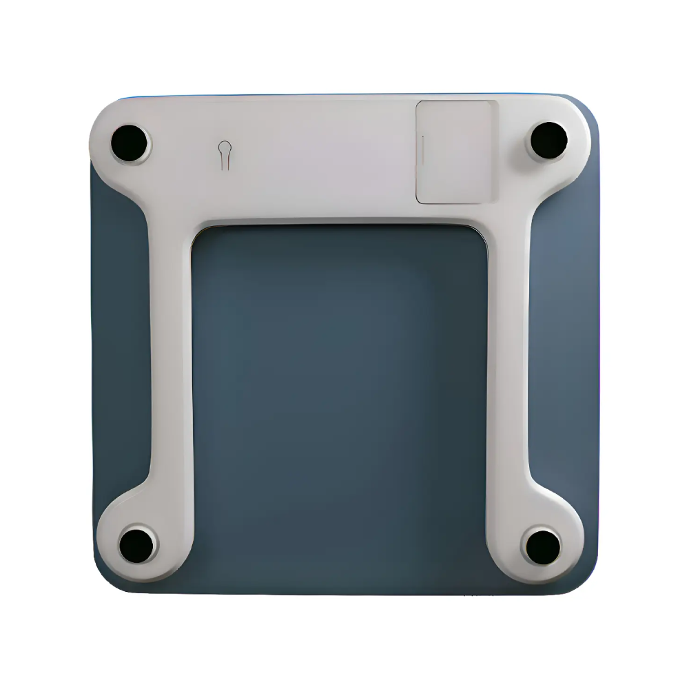 Detalle de la balanza digital Bluetooth Latidos LTD-BD-260 con medición de grasa corporal y conectividad para seguimiento de resultados