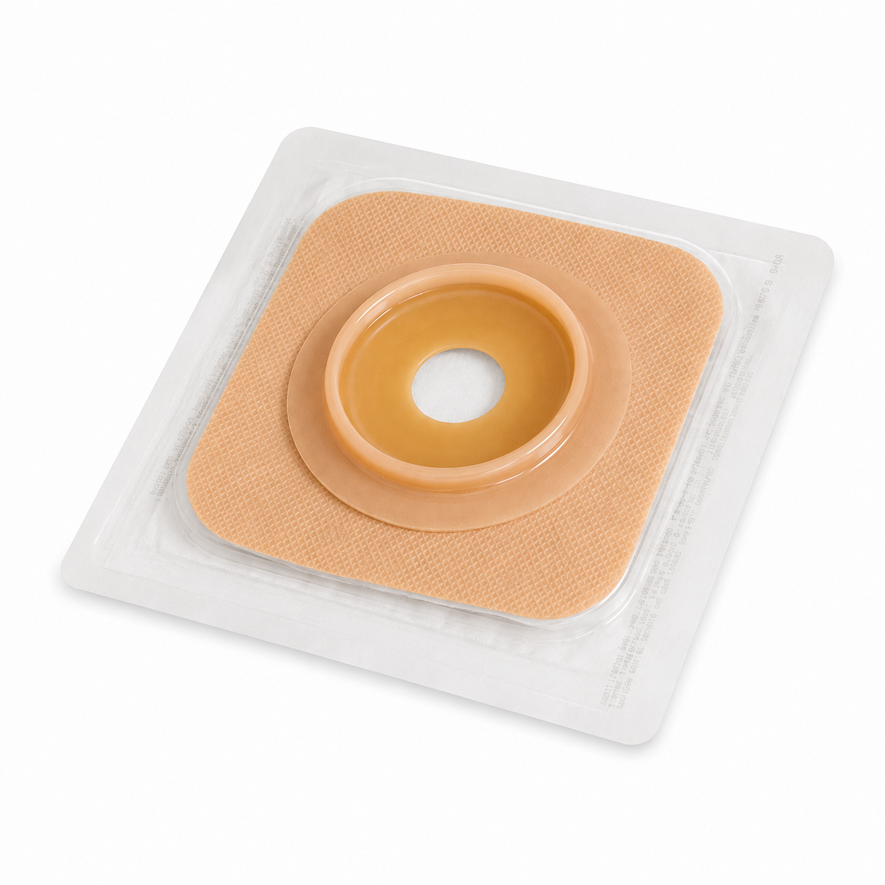 Barrera recortable Natura plana 57 mm Convatec unidad para cuidado de ostomía y mejor adaptación periestomal