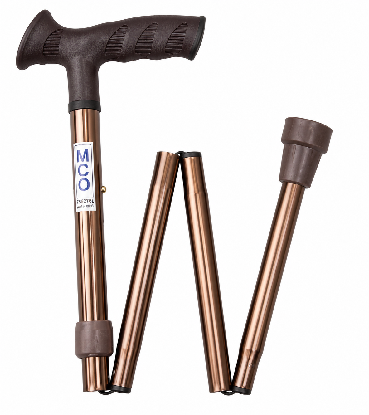 Bastón Plegable Ergonomico Bronce FS9276L - MCO