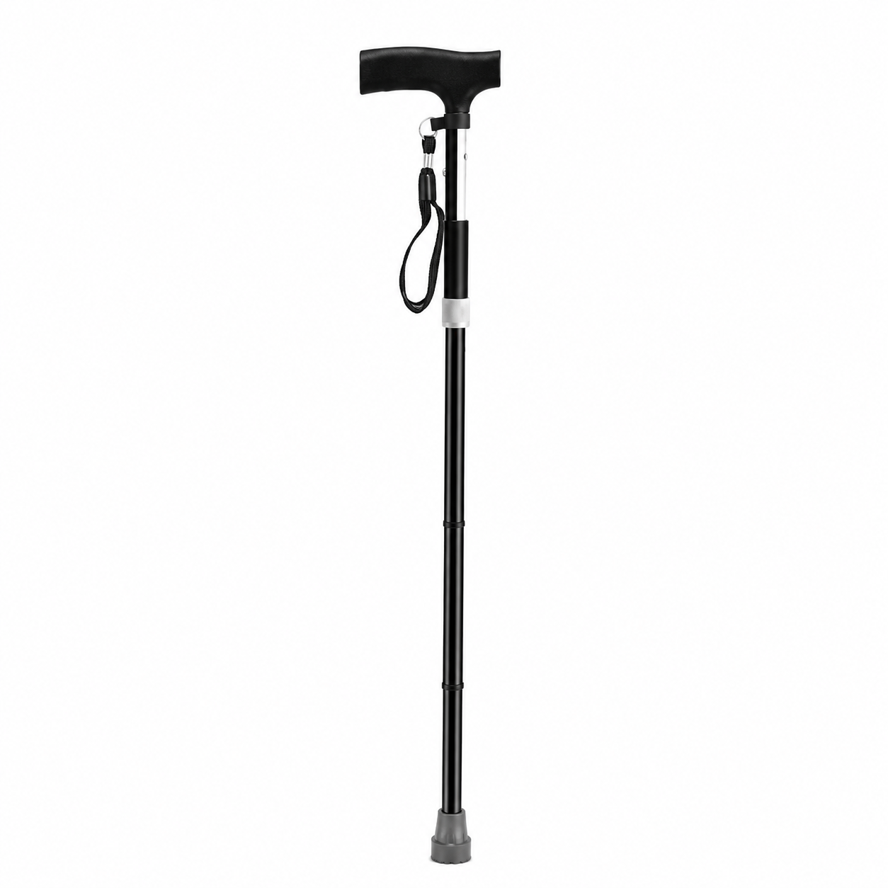 Bastón Plegable Konfort Plus Aluminio Negro KP4-76085-20