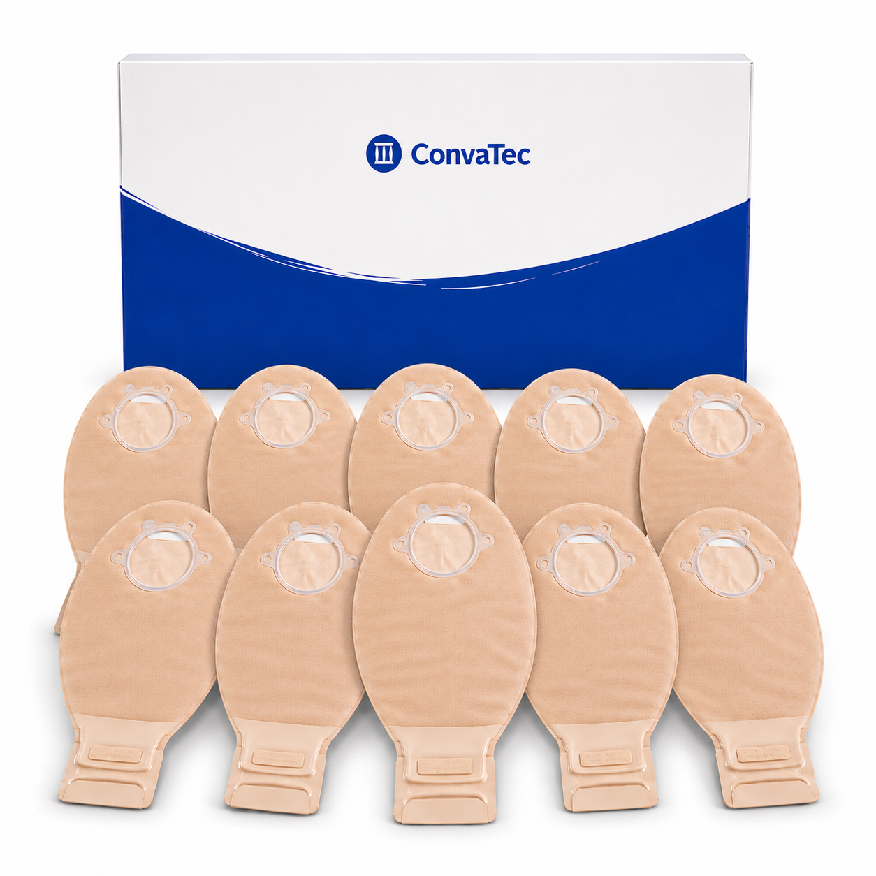 Bolsa de Colostomía 45 mm SURFIT Natura Convatec Caja x10 Unidades, bolsa para ostomía diseñada para brindar ajuste seguro, comodidad y confianza durante el uso diario.
