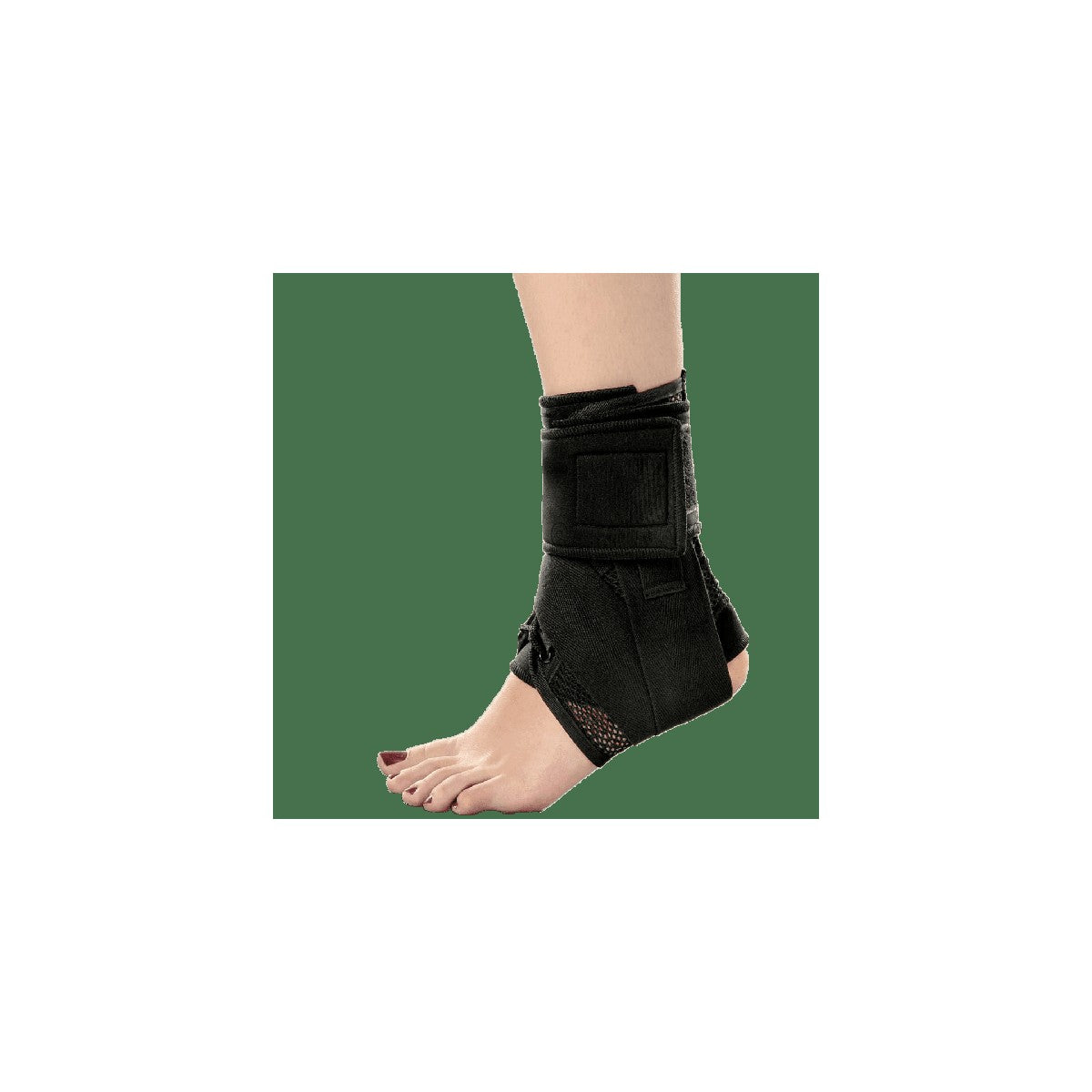 Botín estabilizador Kamex, talla L, modelo 3197, color negro, diseñado para soporte y confort en actividades deportivas.