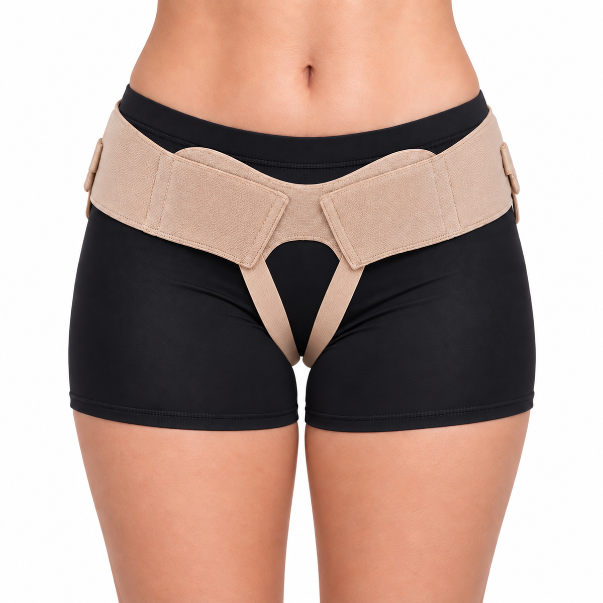 Braguero inguinal talla S, referencia KM213, diseñado para brindar soporte, sujeción y comodidad en la zona inguinal durante el uso diario o la actividad física.