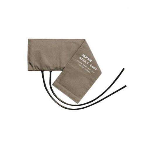 Brazalete Welcro Alpk2 para adultos, ajustable de 22 a 32 cm, fabricado en material textil negro, ideal para sujeción segura.