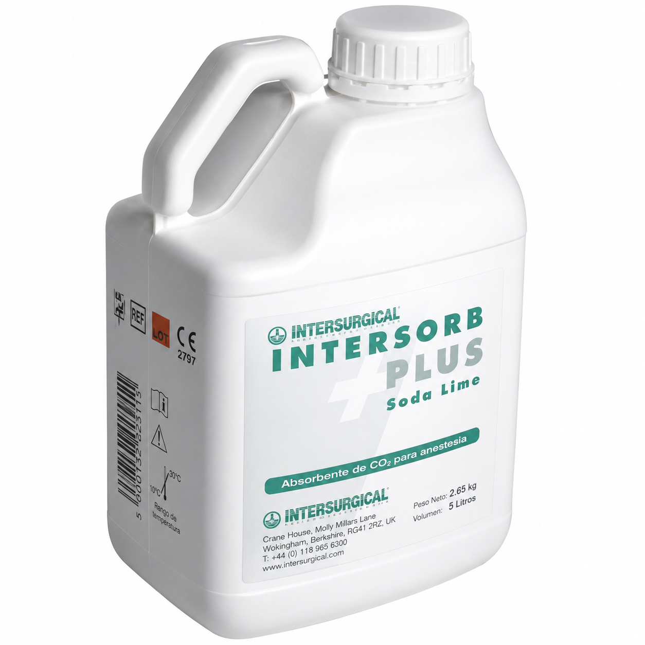 Cal Sodada Intersorb 5L - Cilíndrica para Tratamiento de Agua