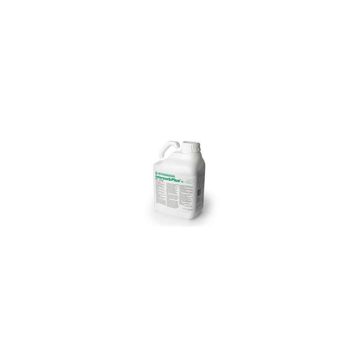 Cal Sodada Intersorb Plus, absorbente de CO2 para anestesia, en filamentos porosos de 3 mm, color blanco, presentado en bidón de 5 litros.
