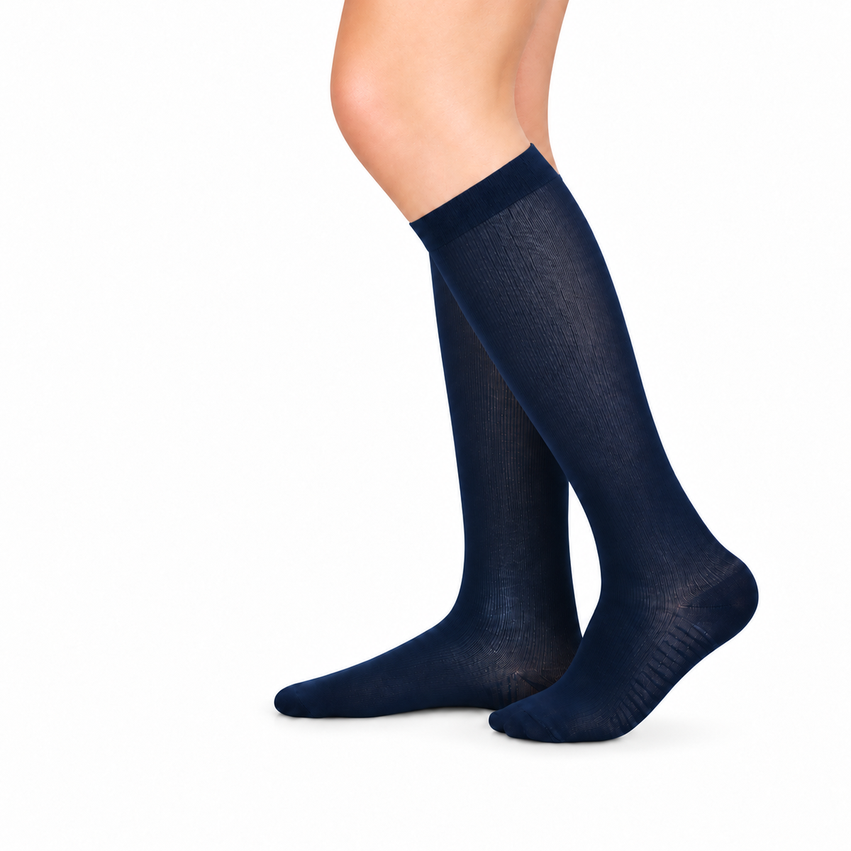 Calcetín Medivaric de compresión alta 20-30 mmHg, talla T-M color azul, referencia 3333P0205.