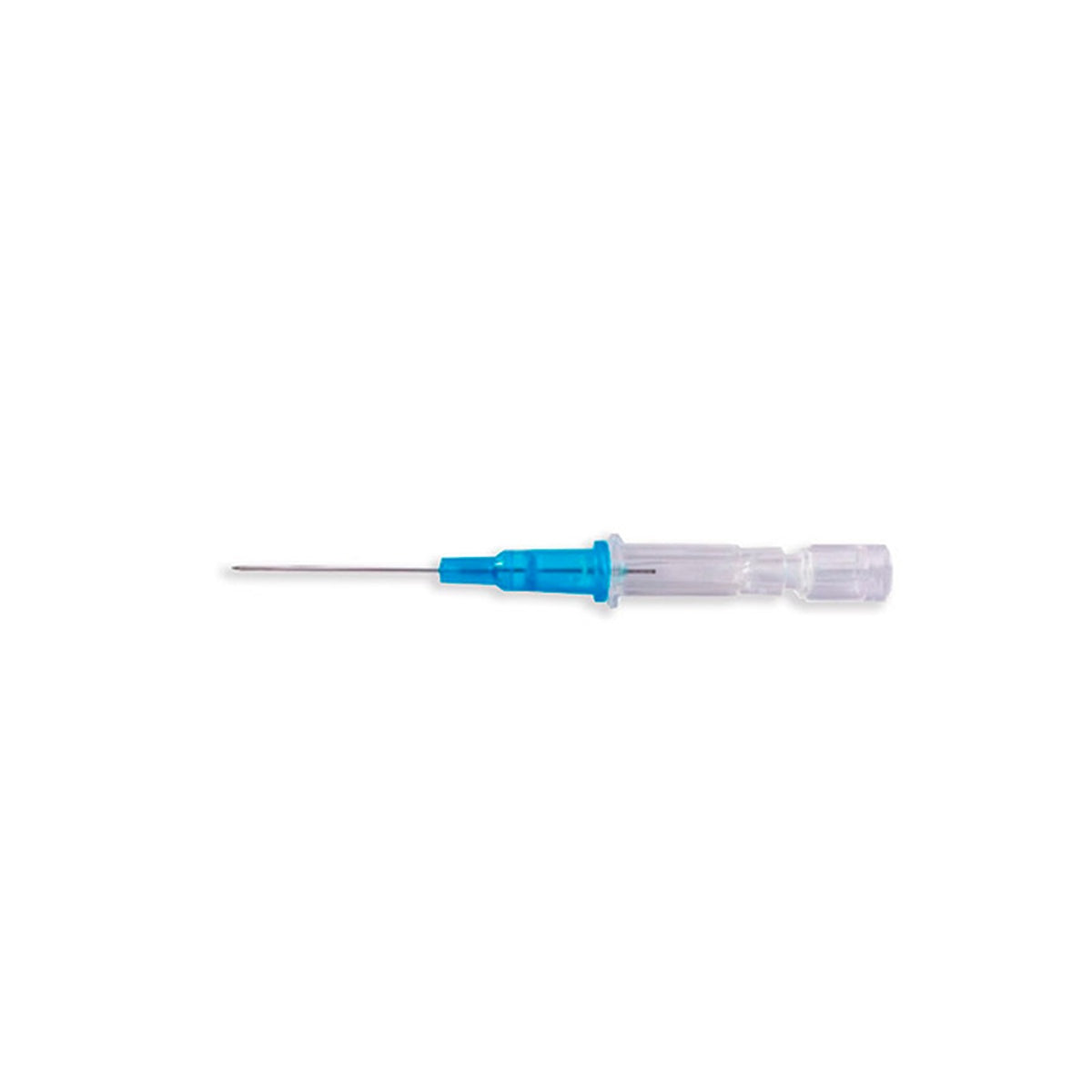 Catéter intravenoso desechable 22G x 25 mm de LifeCare, fabricado en poliuretano y acero inoxidable, con cierre Luer-Lock y filtro hidrofóbico.