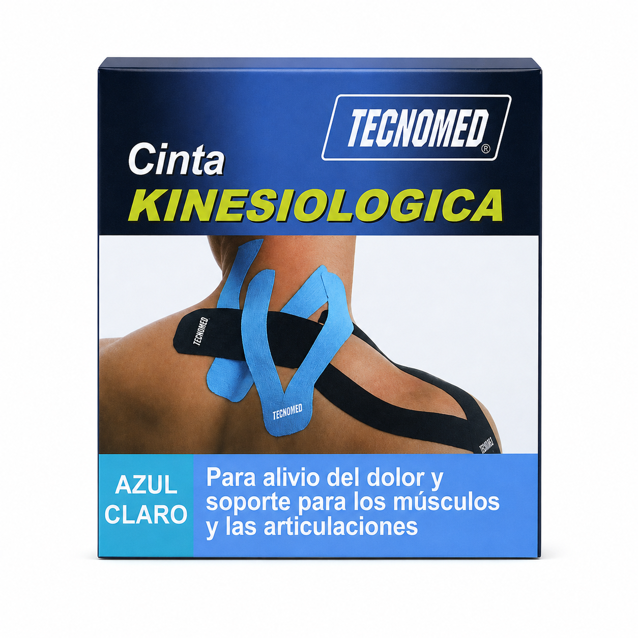 Cinta Kinesiológica Kromia Azul Claro 5m - Ref. 736086021999