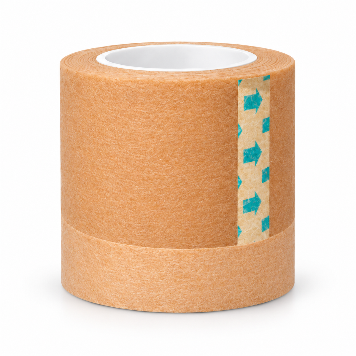 Cinta médica Microporo color piel de 2 pulgadas x 10 yardas, de alta adhesividad para fijación de apósitos y materiales médicos.