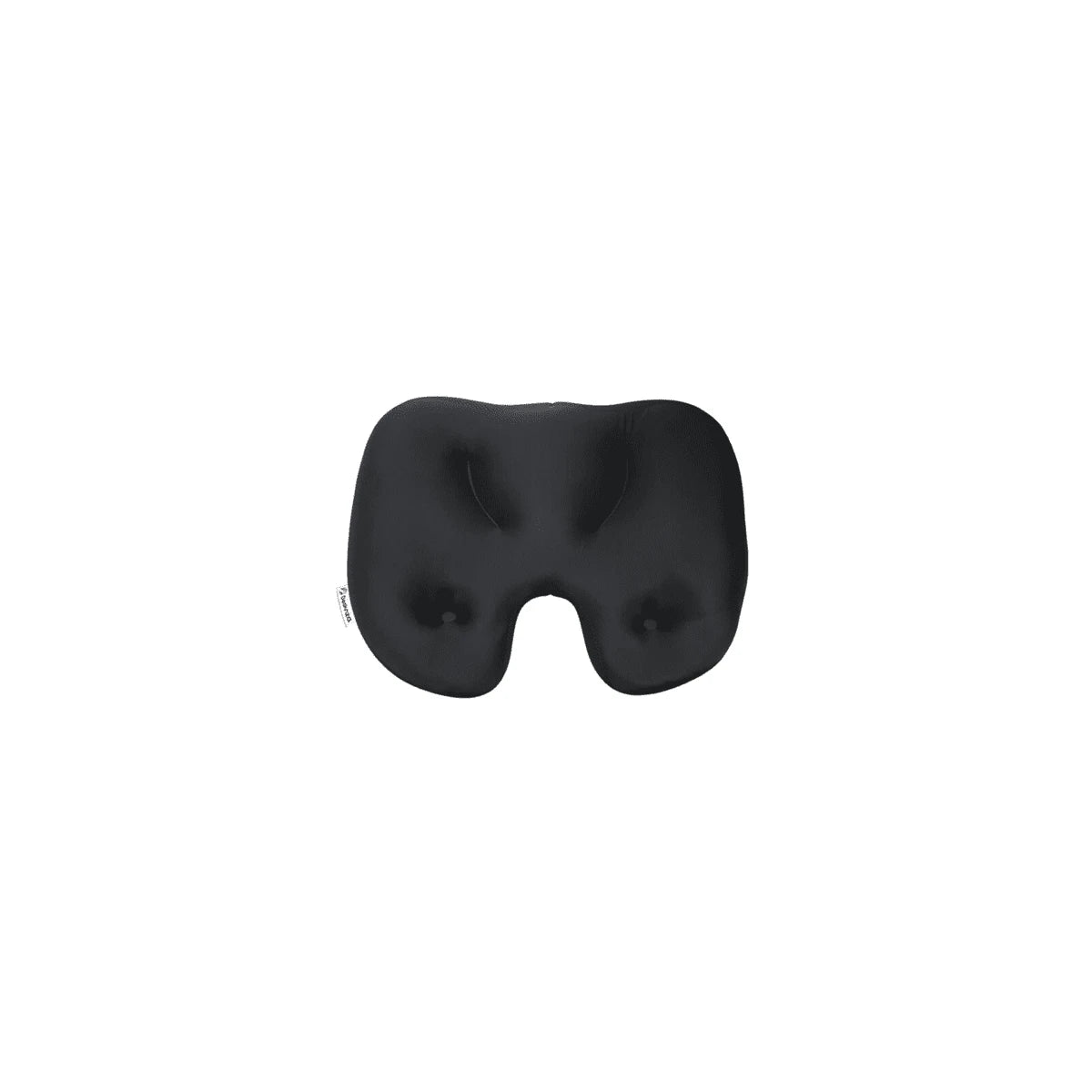 Cojín Coccyx Advanced Fit Ultrafresh Perla de Desknza, diseñado para aliviar la presión en el coxis, color perla, forma ergonómica.