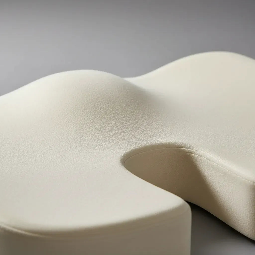 Cojín Coxis Cuadrado Espuma Flexible 45x33 cm - Relax Time