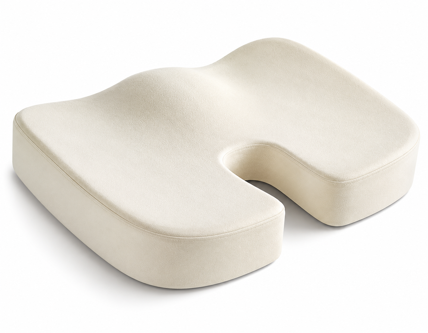 Cojín Coxis Cuadrado Espuma Flexible 45x33 cm - Relax Time
