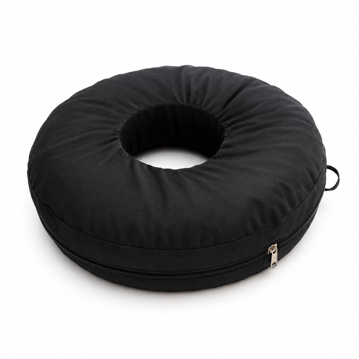 Cojín para coxis Relax Time en espuma troquelada, talla S de 38 x 38 x 10 cm, diseñado para brindar soporte y comodidad al sentarse.