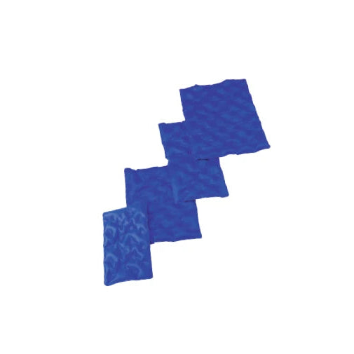 Cojín Multiusos Vinyplast de 20x30 cm, color azul, fabricado en material resistente, ideal para soporte y confort.