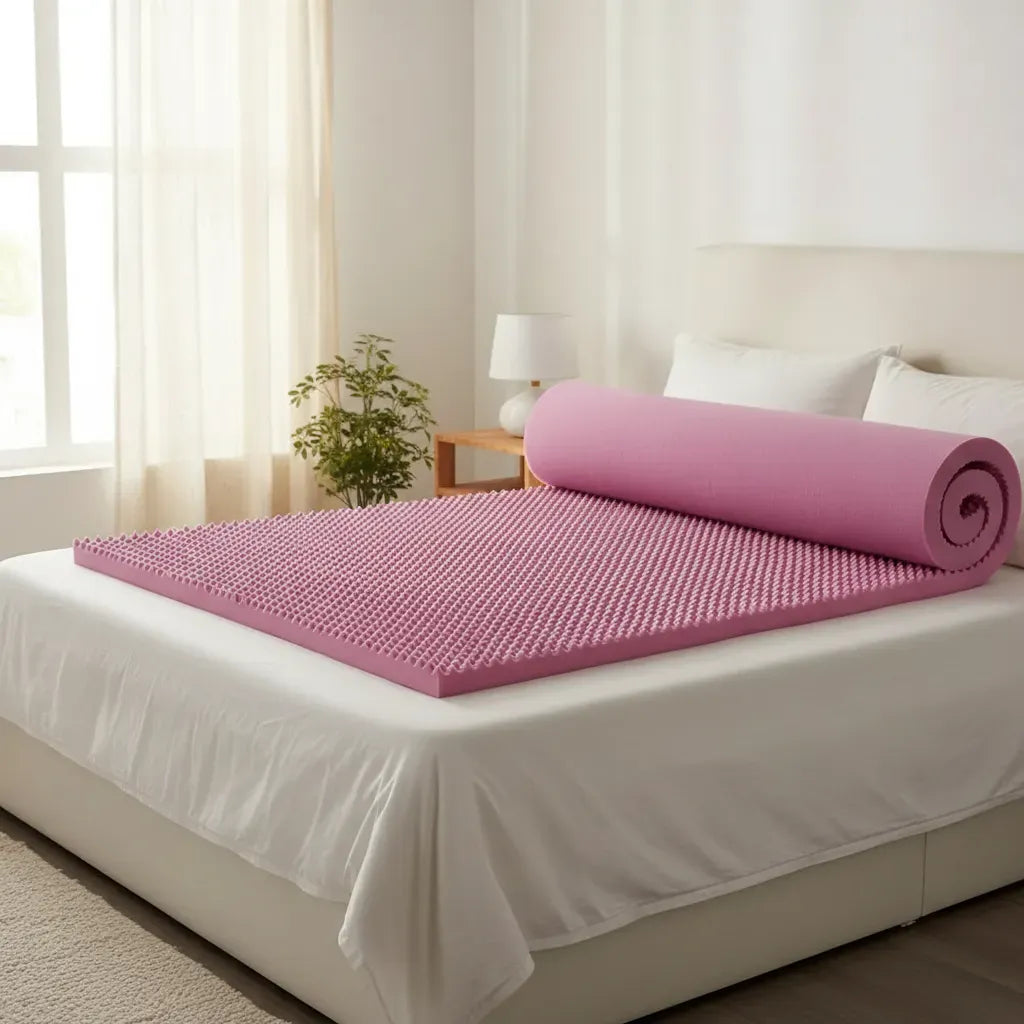 Colchoneta Espuma Troquelada Doble 1.40x1.90cm – Relax Time