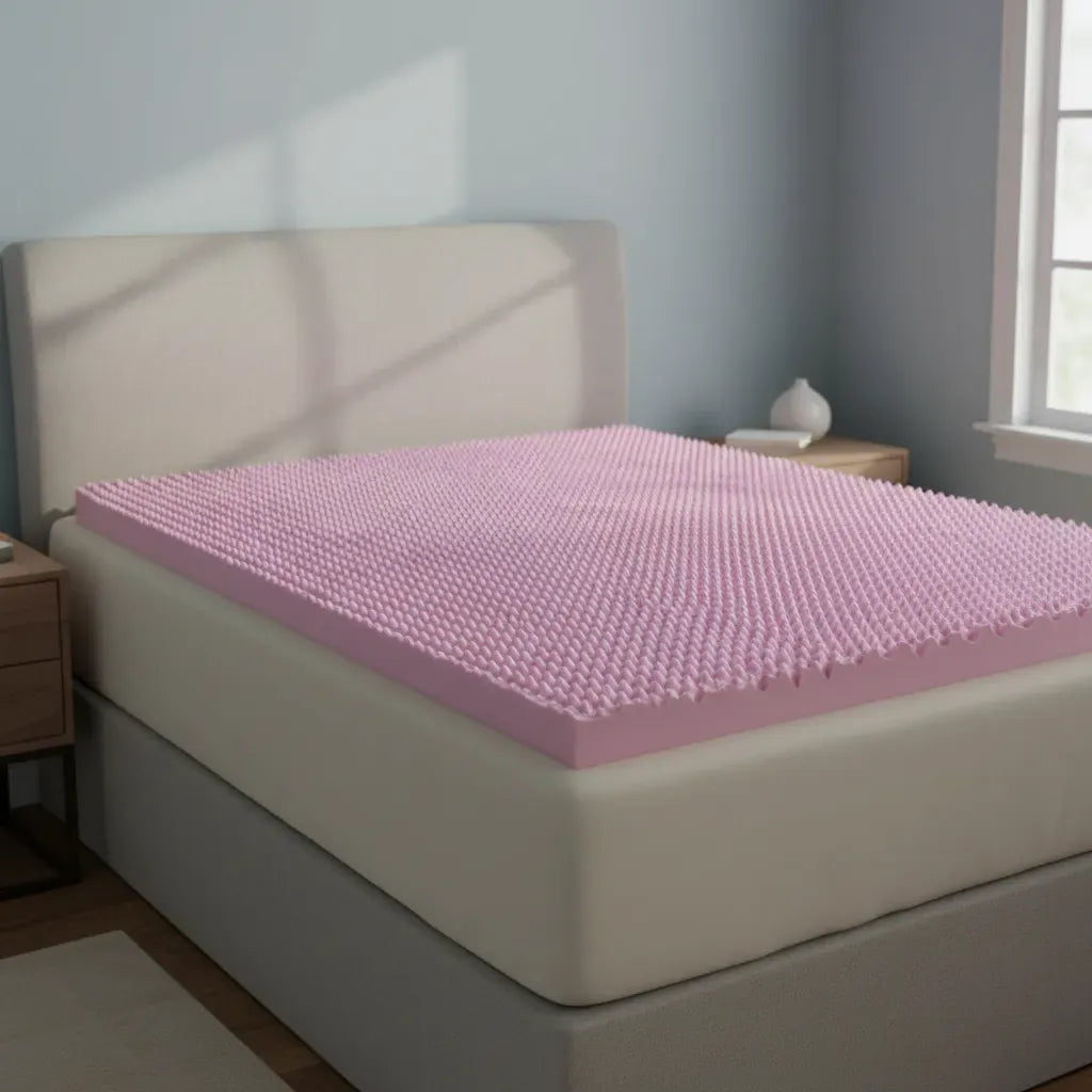 Colchoneta Espuma Troquelada Super Plus 7cm x 90cm x 1.90cm – Relax Time