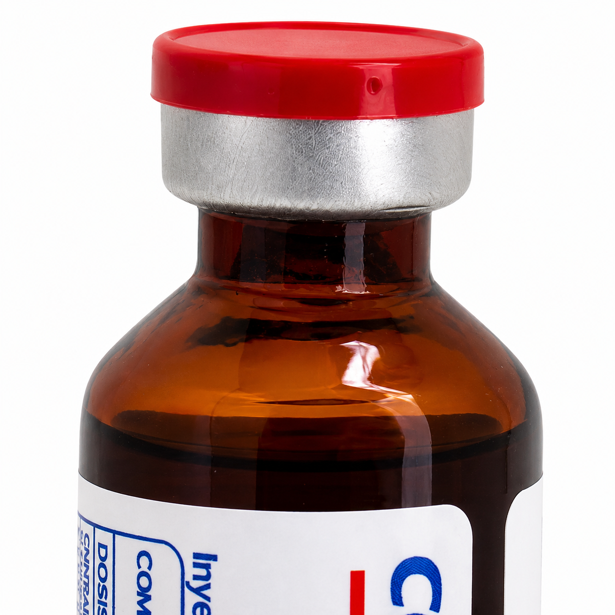 Frasco de vitamina B12 Ecar 10 mg x 10 ml solución inyectable