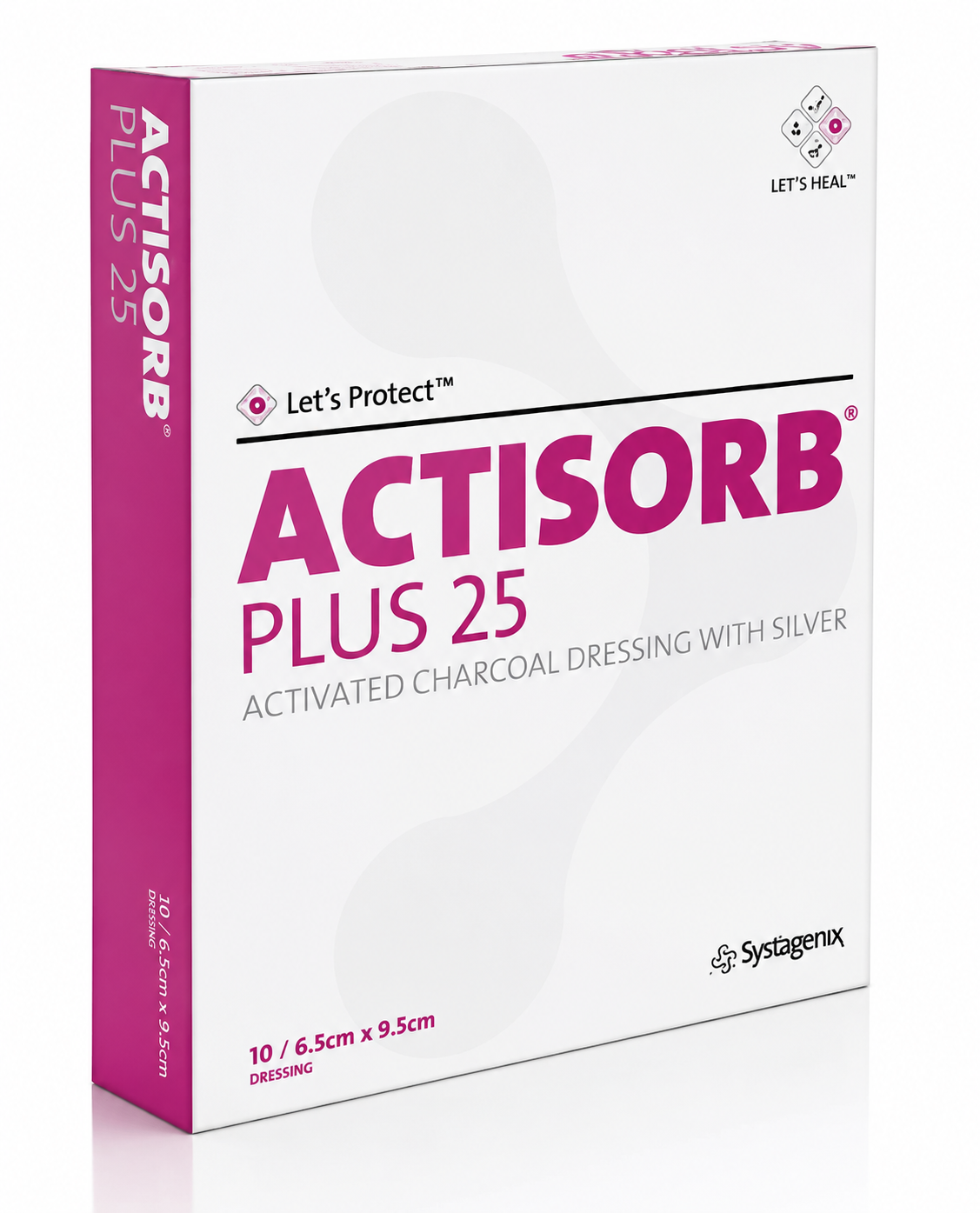 Actisorb Plus 25 - Compresa Antibacteriana 6.5x9.5 cm