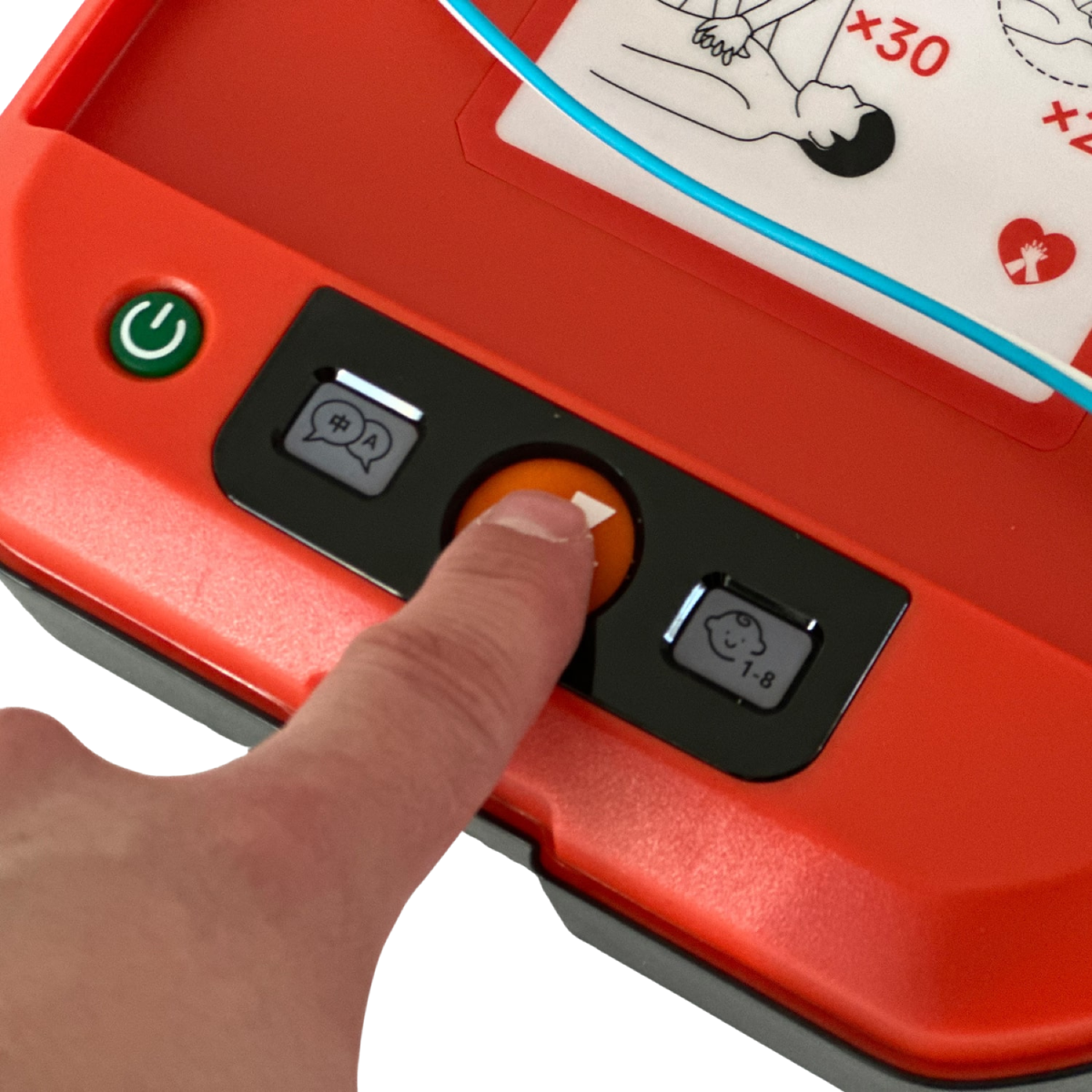 Desfibrilador Automático Primedic HeartSave YA DEA Electrodos Estándar