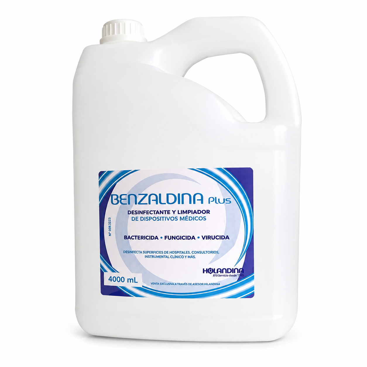 Benzaldina Plus Desinfectante Amonio Cuaternario 4000ml