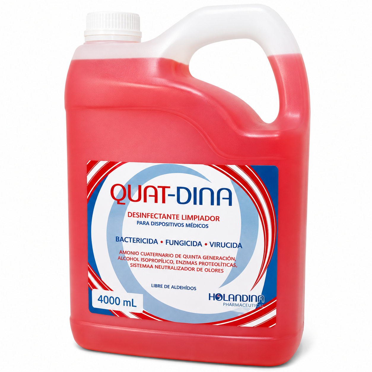 Quatdina Desinfectante Hospitalario 4000ml - Holandina