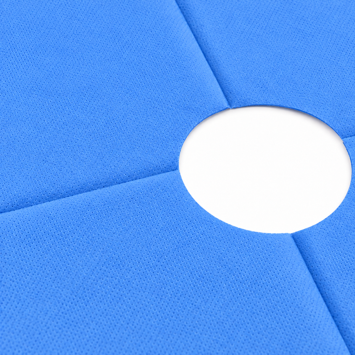 Envolvedera Allmed para ojo cerrado de 50 x 50 cm, presentación de 20 unidades para uso médico y quirúrgico.