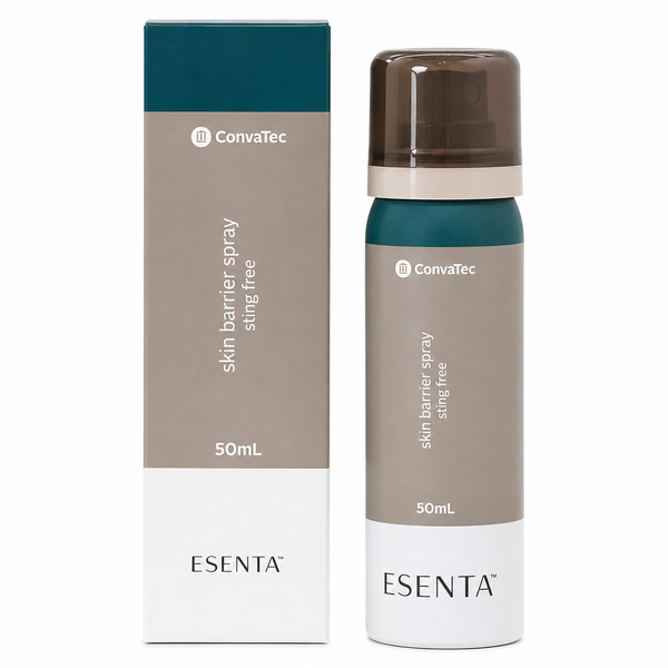 Esenta Skin Barrier Spray Sting Free 50 mL Convatec para protección de la piel periestomal y prevención de irritaciones