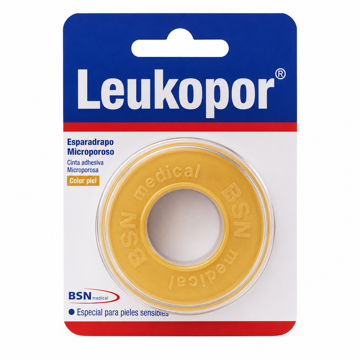 Esparadrapo Microporoso Leukopor 1/2" x 10 yd REF 7236830