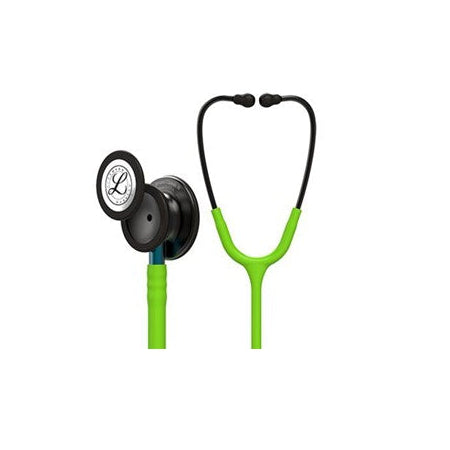 Estetoscopio 3M Littmann® Classic III™ en color negro, con diafragma sintonizable de doble frecuencia y campana de acero inoxidable, 69 cm de longitud.