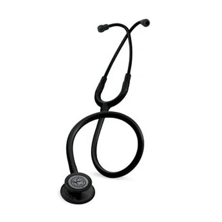 Fonendo Littmann Classic III, modelo 5803, con tubo negro de 27 pulgadas, diseño ergonómico y diafragma de doble frecuencia.