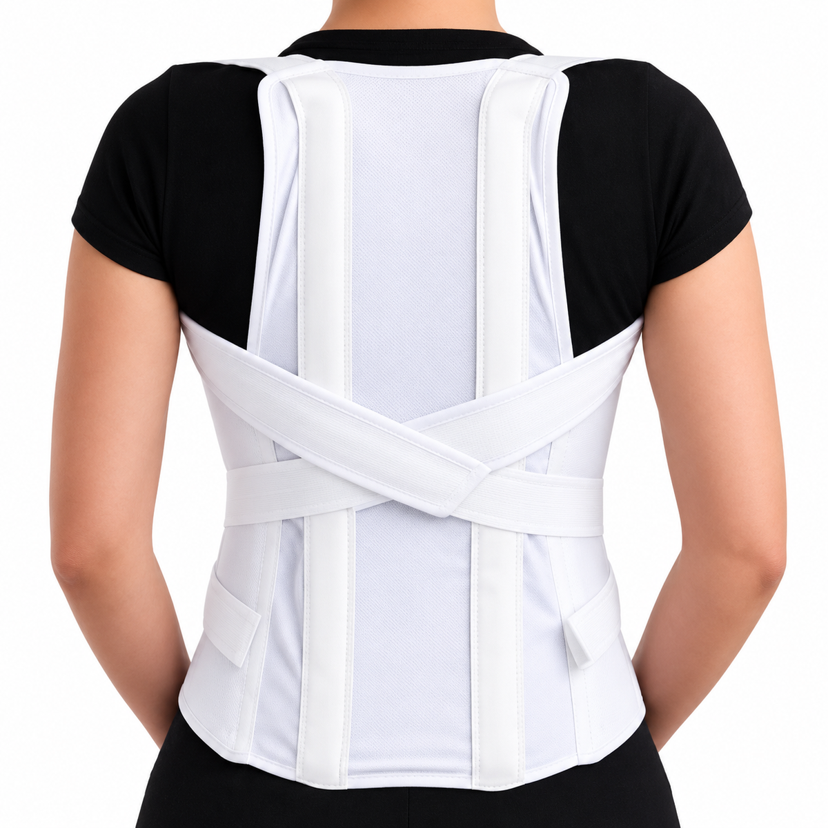 Faja dorsal lumbar KM108 talla XL, diseñada para brindar soporte ergonómico, estabilidad y comodidad en espalda y zona lumbar.