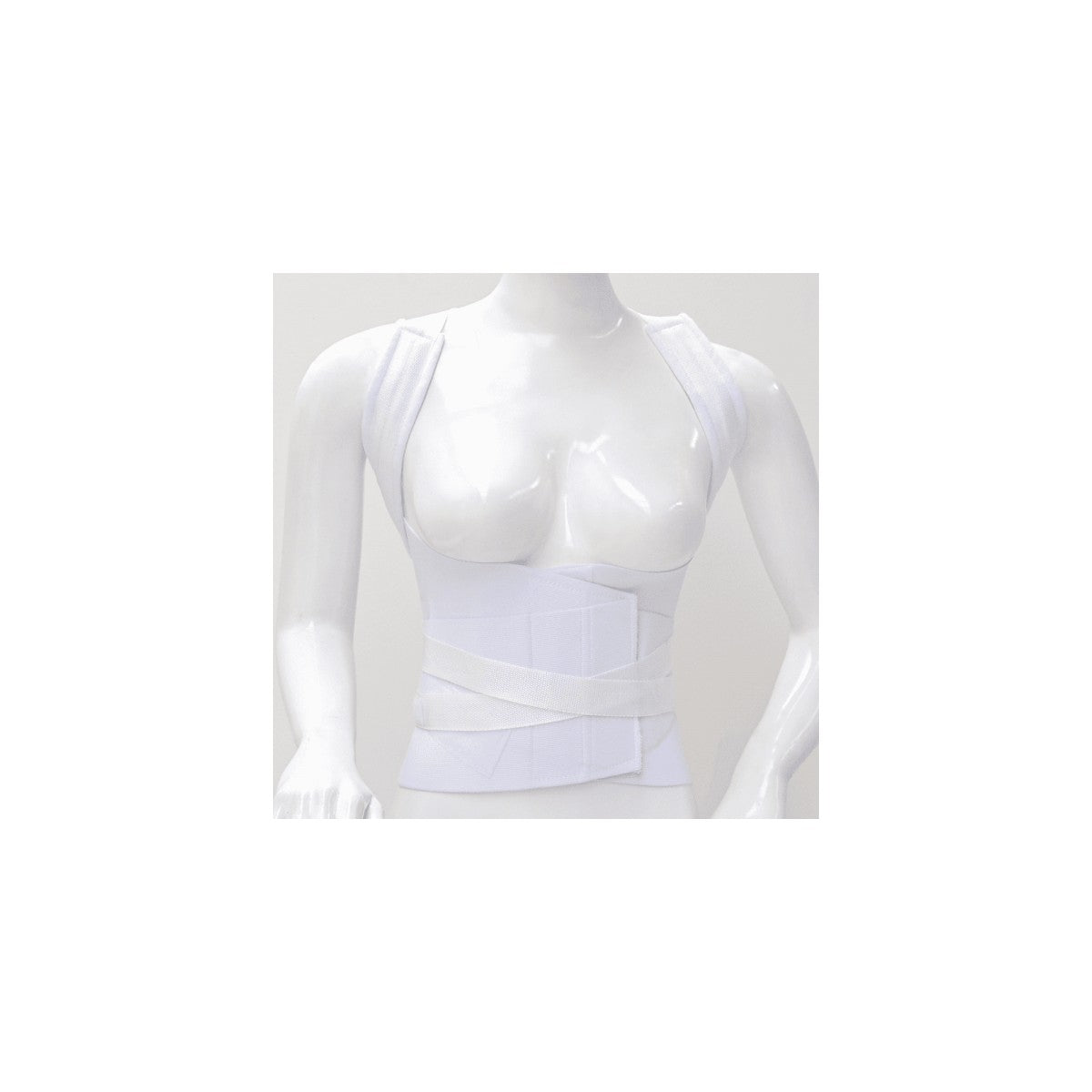 Faja Dorsal Lumbar XL KM108, soporte ergonómico en color negro, fabricada en material transpirable, diseñada para brindar soporte lumbar.
