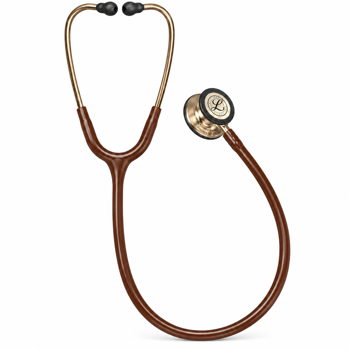 Fonendo 3M Littmann Classic III color chocolate, referencia 5809, con tubo de 27 pulgadas y edición especial para auscultación clínica.