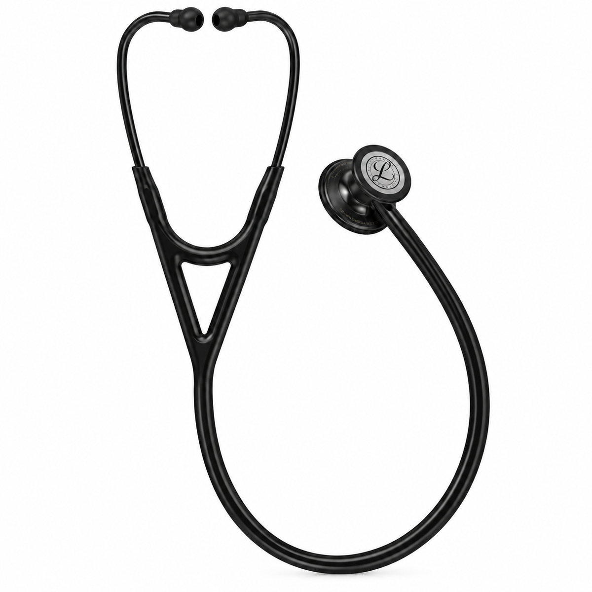 Fonendo 3M Littmann Cardiology IV color negro, edición especial para auscultación clínica profesional.