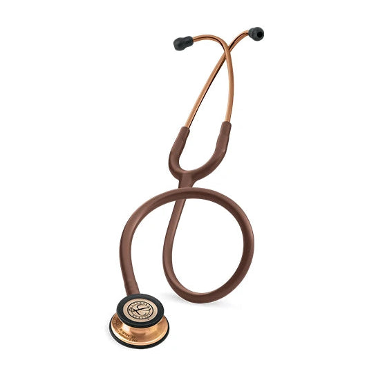 Fonendo Littmann Classic III 27" Chocolate 5809, estetoscopio de doble campana, color chocolate, diseño ergonómico y flexible.